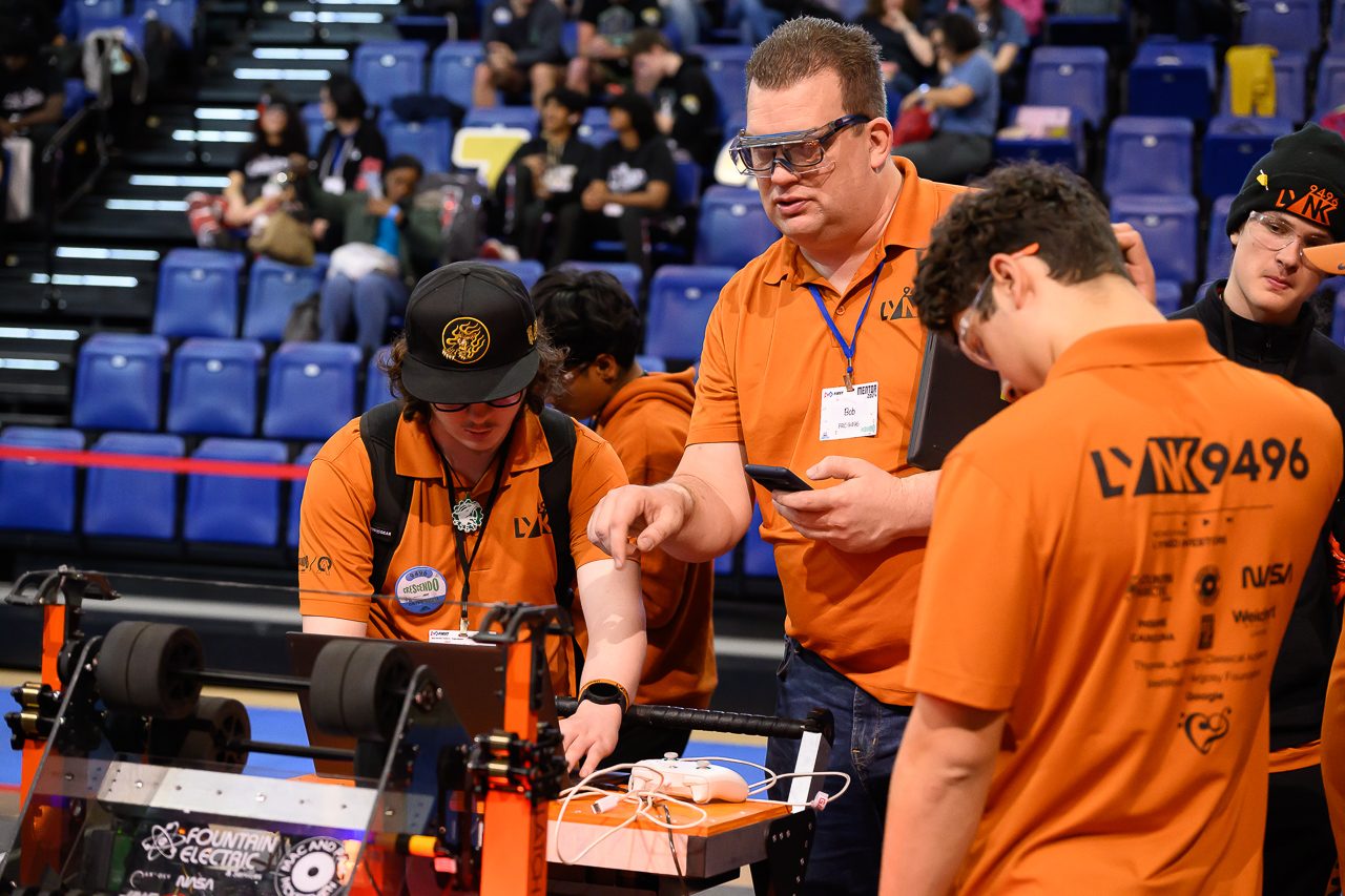 LYNK Robotics during the 2024 season